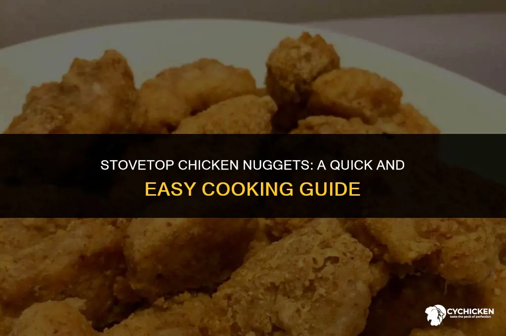 can you cook frozen chicken nuggets on the stove