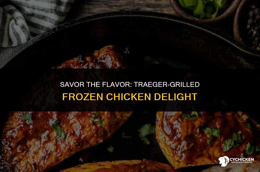 can you cook frozen chicken on a traeger