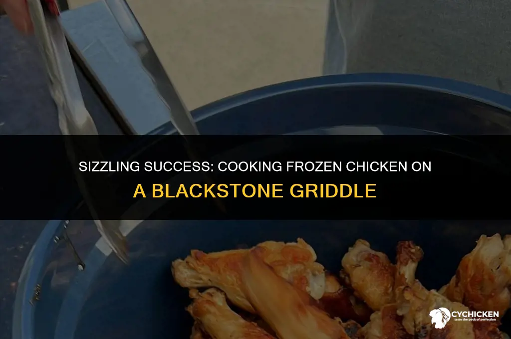 can you cook frozen chicken on blackstone griddle