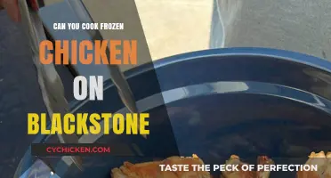 Sizzling Success: Cooking Frozen Chicken on a Blackstone Grill