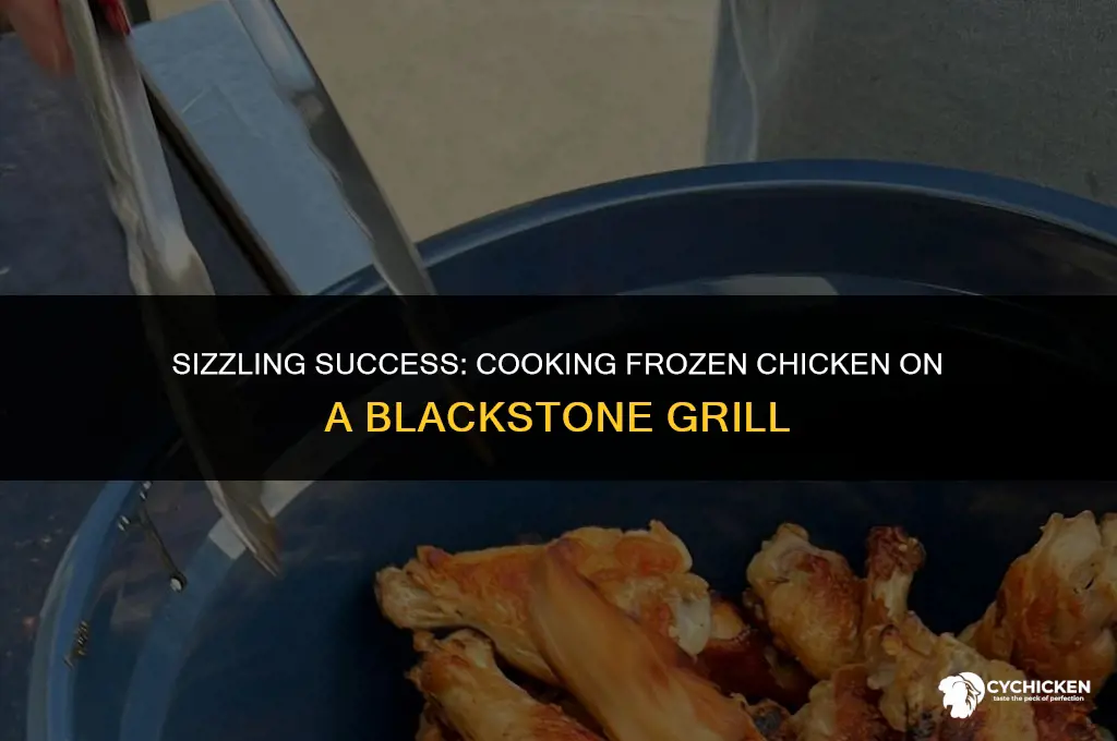 can you cook frozen chicken on blackstone