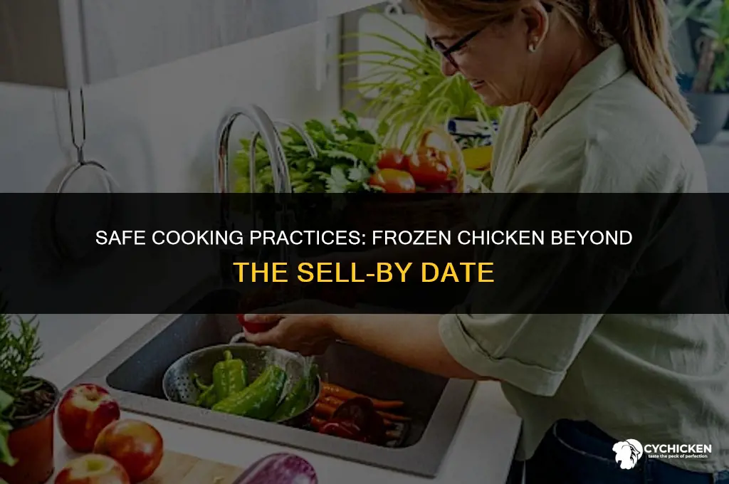 can you cook frozen chicken past the sell by date
