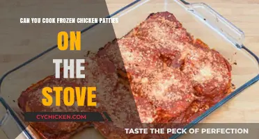 Sizzling Success: Stovetop Cooking of Frozen Chicken Patties