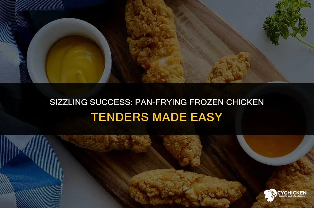 can you cook frozen chicken tenders in a pan