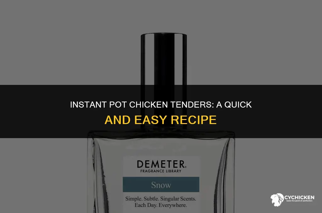 can you cook frozen chicken tenders in an instant pot