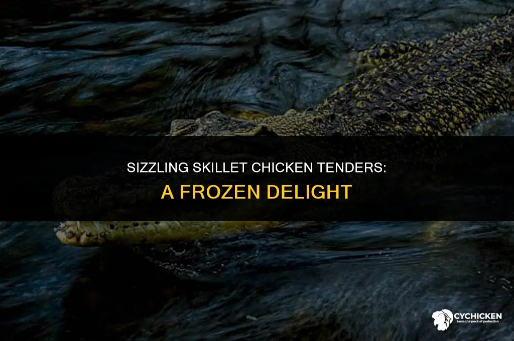 can you cook frozen chicken tenders in skillet