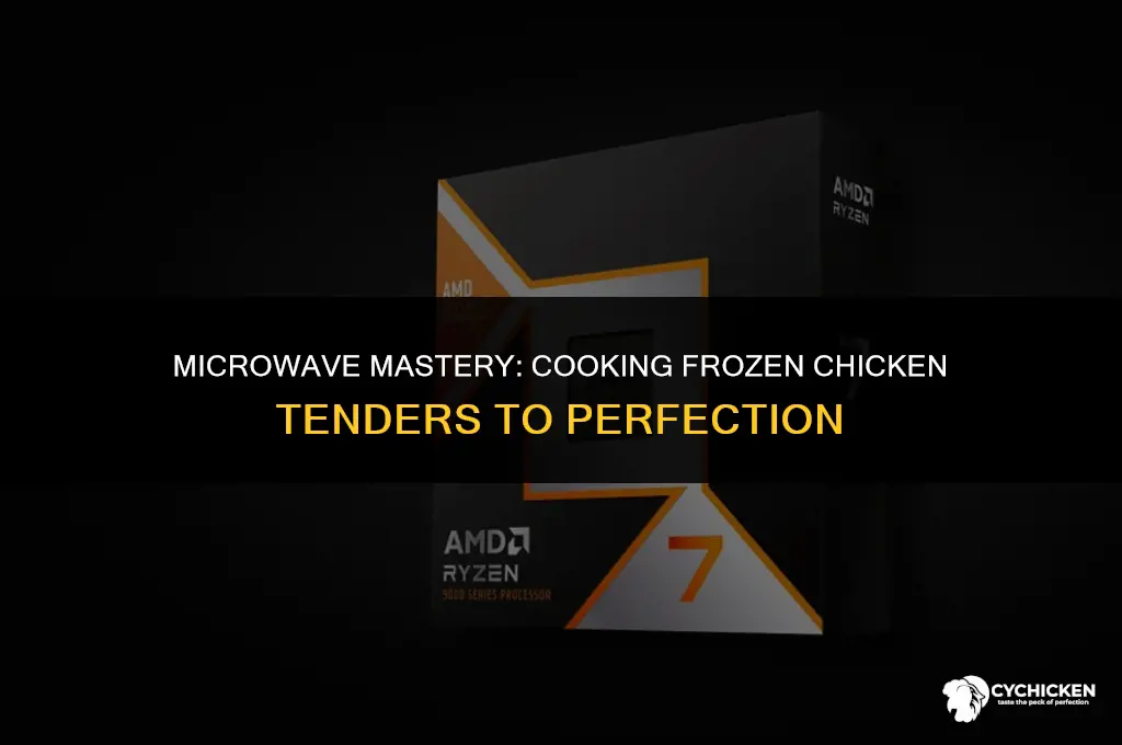 can you cook frozen chicken tenders in the microwave