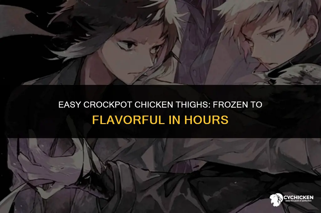can you cook frozen chicken thighs in a crockpot