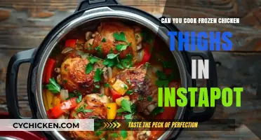Cooking Frozen Chicken Thighs in an Instant Pot: Quick & Easy Guide