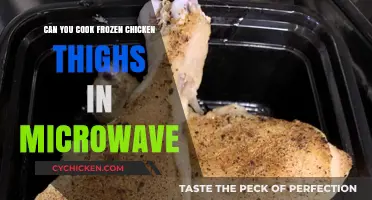 Microwave Mastery: Cooking Frozen Chicken Thighs to Perfection