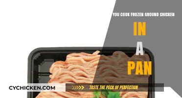 Sizzling Success: Cooking Frozen Ground Chicken in a Pan