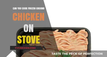 Stovetop Simplicity: Cooking Frozen Ground Chicken Made Easy