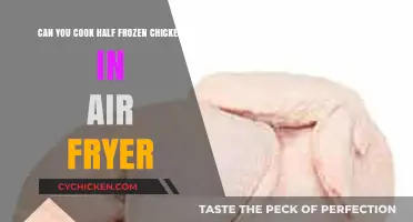 Air Fryer Magic: Cooking Half-Frozen Chicken to Perfection