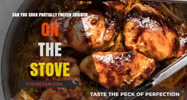 Stovetop Cooking of Partially Frozen Chicken: A Practical Guide