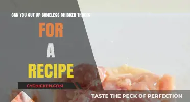 Cutting Boneless Chicken Thighs: Tips for Perfect Recipe Prep