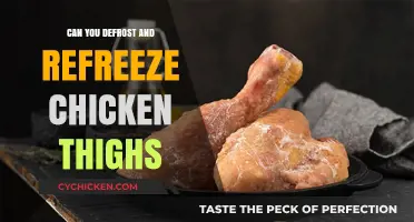 Defrosting and Refreezing Chicken Thighs: Safe Practices and Tips