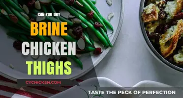 Dry Brining Chicken Thighs: Tips for Juicy, Flavorful Results