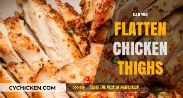 Flattening Chicken Thighs: Tips for Even Cooking and Crispy Results