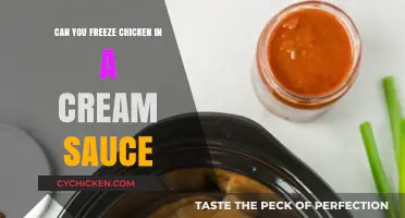 Freezing Chicken in Cream Sauce: Tips and Best Practices