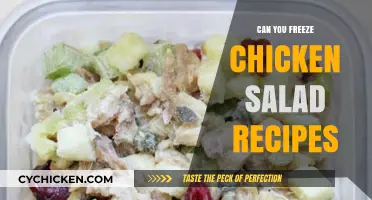 Delicious Chicken Salad: Freezing Tips and Tricks