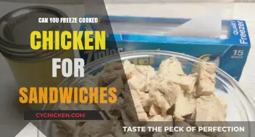 Freeze Cooked Chicken for Sandwiches: Tips and Tricks