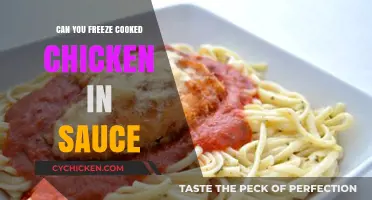 Freezing Cooked Chicken in Sauce: Tips for Safe Storage and Reheating
