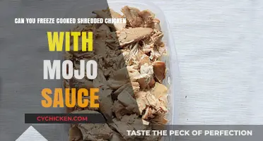 Freezing Cooked Shredded Chicken with Mojo Sauce: Tips and Tricks