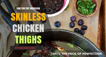 Crispy Perfection: Frying Boneless Skinless Chicken Thighs Made Easy