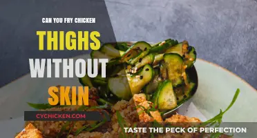 Crispy Perfection: Frying Skinless Chicken Thighs Made Easy