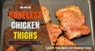 Discovering Boneless Chicken Thighs: Availability, Benefits, and Cooking Tips