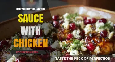 Cranberry Sauce with Chicken: A Delicious and Unexpected Pairing?