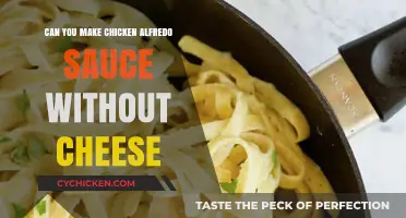 Creamy Chicken Alfredo Sauce Recipe: Cheese-Free Option Explained