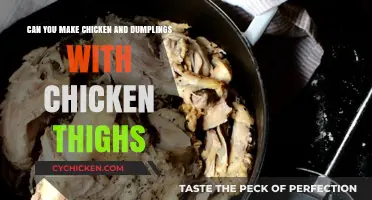 Chicken Thighs in Chicken and Dumplings: A Hearty Twist