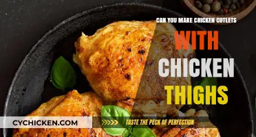 Chicken Thigh Cutlets: A Juicy, Tender Alternative to Breast Meat