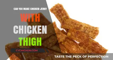 Can You Make Chicken Jerky with Chicken Thigh? A Tasty Guide