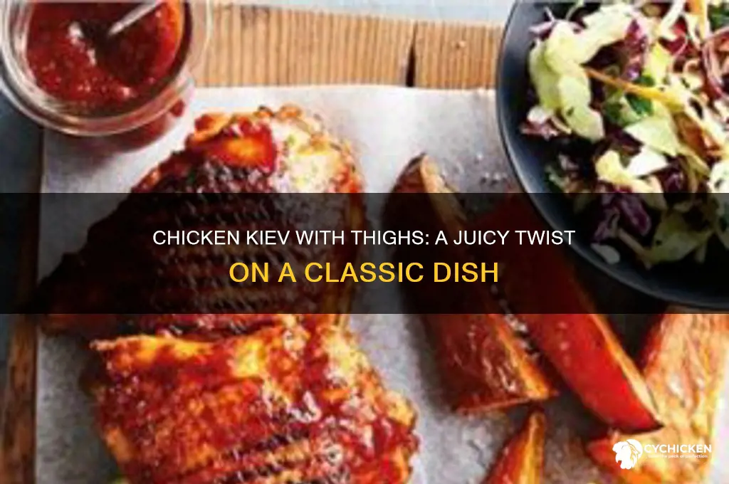 can you make chicken kiev with chicken thighs
