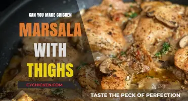 Can You Make Chicken Marsala with Thighs? A Delicious Twist