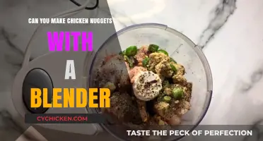 Blending Chicken Nuggets: A Creative Kitchen Hack for Crispy Bites