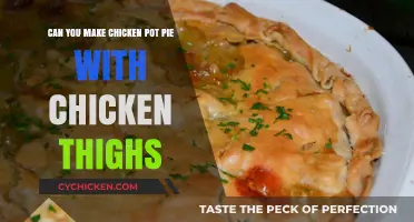 Delicious Chicken Pot Pie: Using Thighs for Richer Flavor