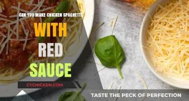 Delicious Chicken Spaghetti with Red Sauce: A Hearty Comfort Food Recipe