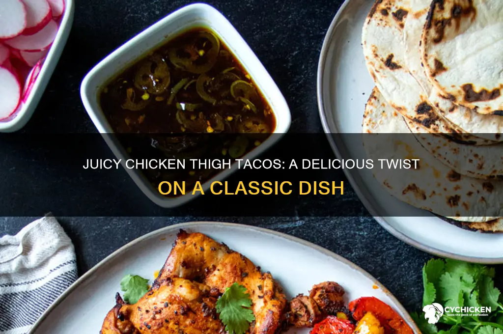 can you make chicken tacos with chicken thighs