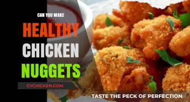 Healthy Chicken Nuggets: Easy Homemade Recipe for Guilt-Free Snacking