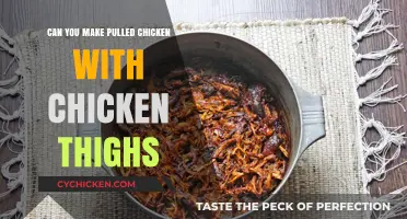 Perfect Pulled Chicken: Using Thighs for Juicy, Flavorful Shredded Meat