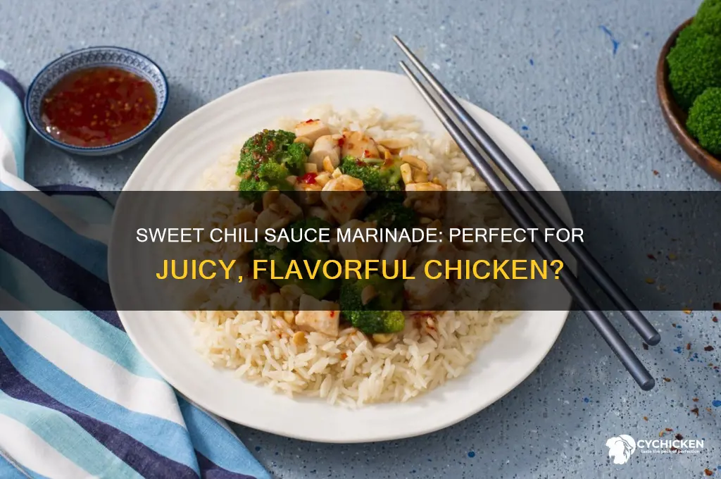 can you marinate chicken in sweet chili sauce