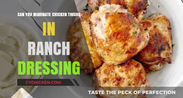 Ranch Dressing Marinade: Perfect for Juicy Chicken Thighs?