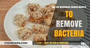 Microwaving Chicken Nuggets: Effective Bacteria Removal or Food Safety Risk?