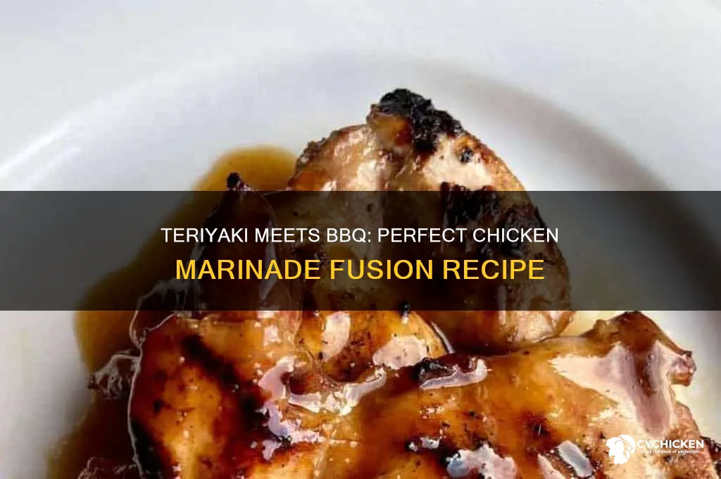 can you mix terriaki sauce and bbq to marinate chicken