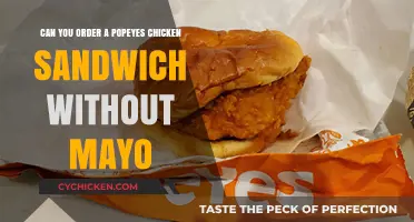 Popeyes Chicken Sandwich: Mayo-Free Option for a Tasty Twist