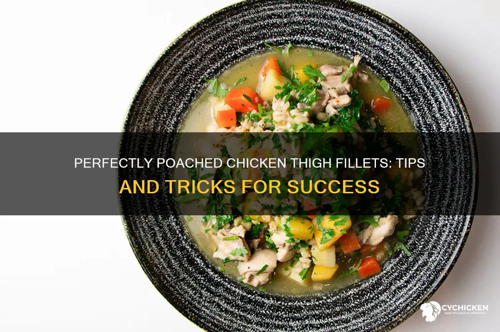 can you poach chicken thigh fillets