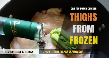 Poaching Frozen Chicken Thighs: A Time-Saving Kitchen Hack Explained